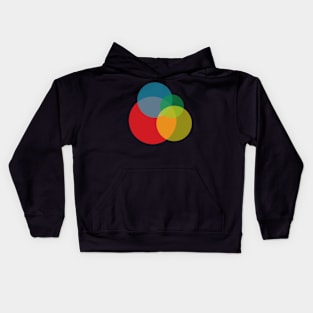 Colorful circles Kids Hoodie